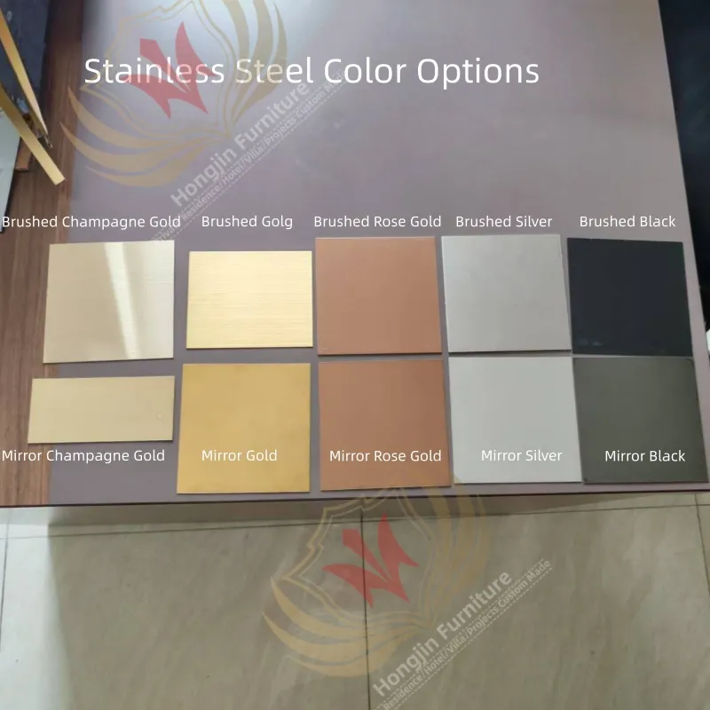 Stainless steel Colors