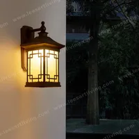 HJ-BD-1005 Outdoor Wall Lamp Waterproof Lighting for Villa Garden Vintage Courtyard 