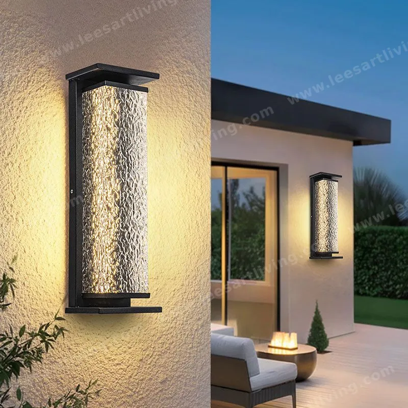 HJ-BD-155 Outdoor Wall Lamp Waterproof Lighting for Villa Garden Vintage Courtyard