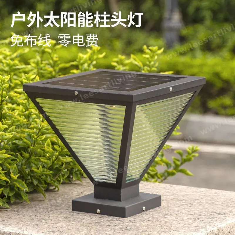 HJ-ZTD-179 European Classical High-grade Waterproof Outdoor Decorative Pillar Light,Fence Post Lamp Wall Gate for Garden Courtyard