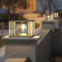 HJ-ZTD-1010  European Classical High-grade Waterproof Outdoor Decorative Pillar Light,Fence Post Lamp Wall Gate for Garden Courtyard 