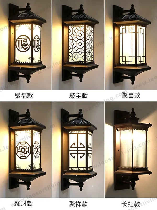 HJ-ZSBD-101  Outdoor Wall Lamp Waterproof Lighting for Villa Garden Vintage Courtyard 