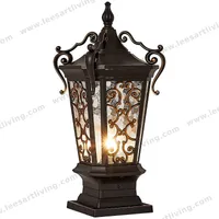 ZTD-152 European Classical High-grade Waterproof Outdoor Decorative Pillar Light,Fence Post Lamp Wall Gate for Garden Courtyard 