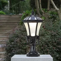 HJ-ZTD-161  European Classical High-grade Waterproof Outdoor Decorative Pillar Light,Fence Post Lamp Wall Gate for Garden Courtyard 