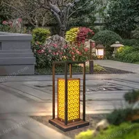 HJ-CPD-136 European Classical High-grade Waterproof Outdoor Decorative Pillar Light,Fence Post Lamp Wall Gate for Garden Courtyard
