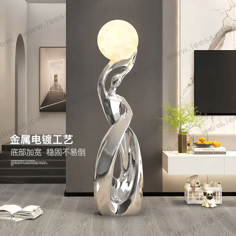 HJ-ZIS202405105 Indoor Floor Lamp Livinig Room Bedroom Display Floor Lighting for Hotel Villa