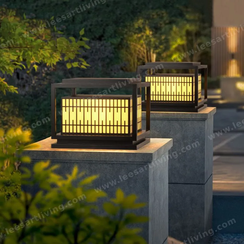 HJ-XZS-105 Outdoor Wall Lamp Waterproof Lighting for Villa Garden Vintage Courtyard