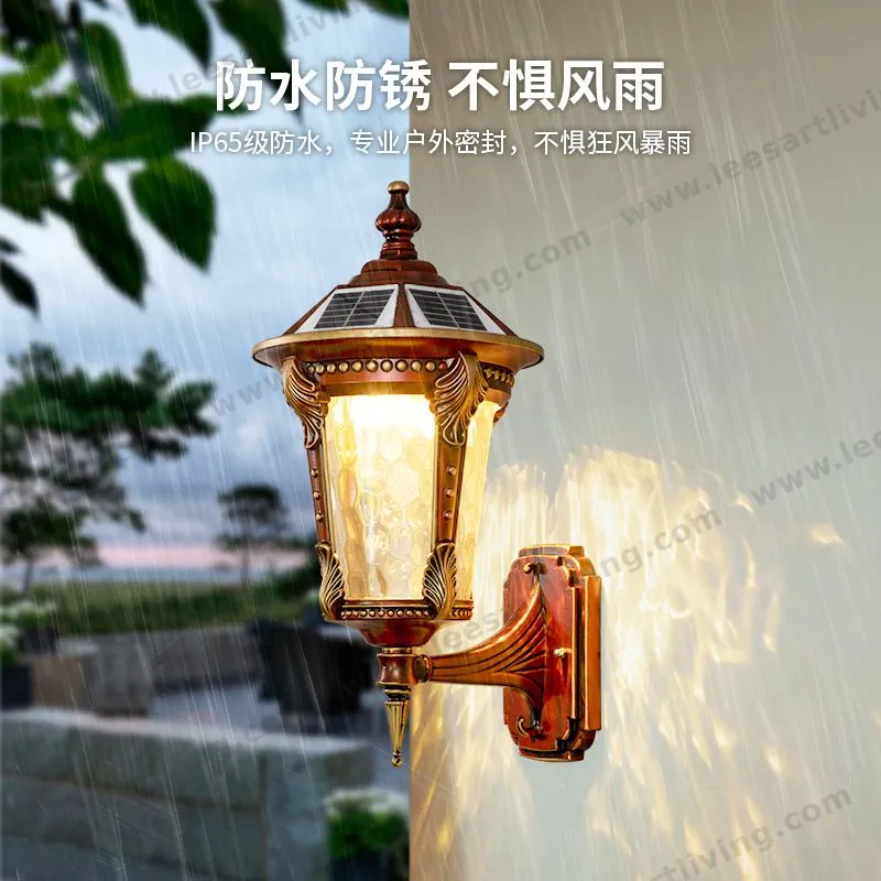 HJ-BD-155 Outdoor Wall Lamp Waterproof Lighting for Villa Garden Vintage Courtyard