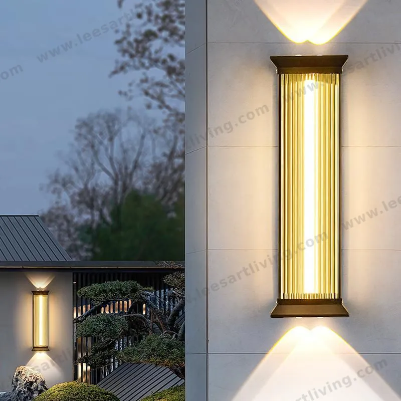 HJ-BD-143 Outdoor Wall Lamp Waterproof Lighting for Villa Garden Vintage Courtyard