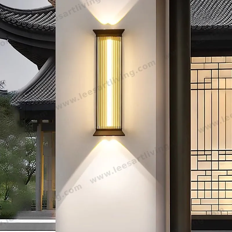 HJ-BD-143 Outdoor Wall Lamp Waterproof Lighting for Villa Garden Vintage Courtyard