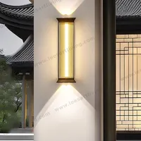 HJ-BD-143  Outdoor Wall Lamp Waterproof Lighting for Villa Garden Vintage Courtyard 