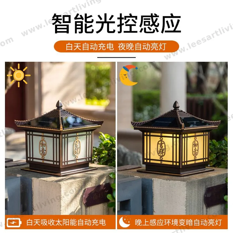 HJ-ZTD-141Outdoor Wall Lamp Waterproof Lighting for Villa Garden Vintage Courtyard