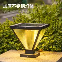HJ-ZTD-179  European Classical High-grade Waterproof Outdoor Decorative Pillar Light,Fence Post Lamp Wall Gate for Garden Courtyard 