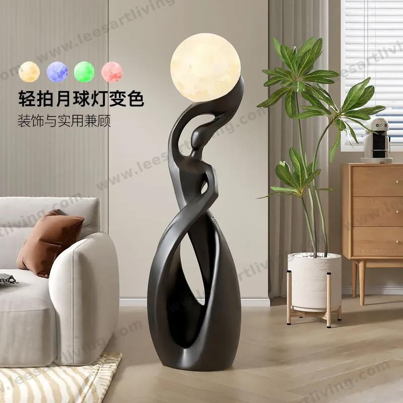 HJ-ZIS202405105 Indoor Floor Lamp Livinig Room Bedroom Display Floor Lighting for Hotel Villa 