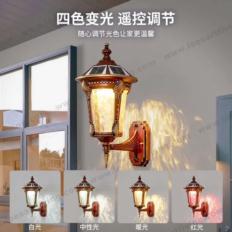 HJ-BD-155 Outdoor Wall Lamp Waterproof Lighting for Villa Garden Vintage Courtyard