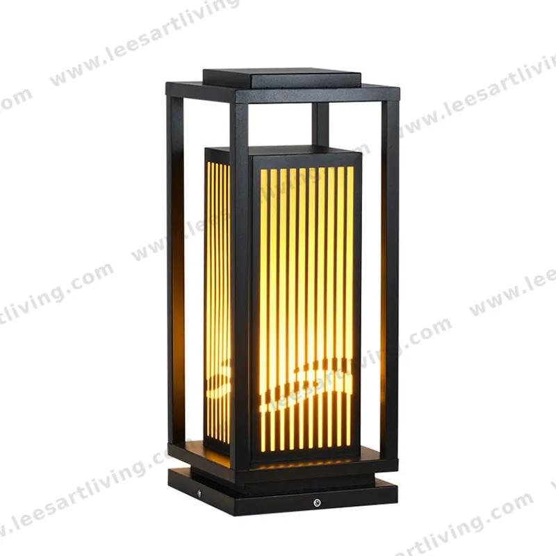 HJ-CPD-136 European Classical High-grade Waterproof Outdoor Decorative Pillar Light,Fence Post Lamp Wall Gate for Garden Courtyard