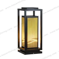 HJ-CPD-136 European Classical High-grade Waterproof Outdoor Decorative Pillar Light,Fence Post Lamp Wall Gate for Garden Courtyard