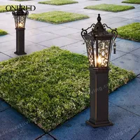ZTD-152 European Classical High-grade Waterproof Outdoor Decorative Pillar Light,Fence Post Lamp Wall Gate for Garden Courtyard 