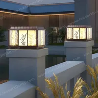 HJ-ZTD-159  European Classical High-grade Waterproof Outdoor Decorative Pillar Light,Fence Post Lamp Wall Gate for Garden Courtyard  
