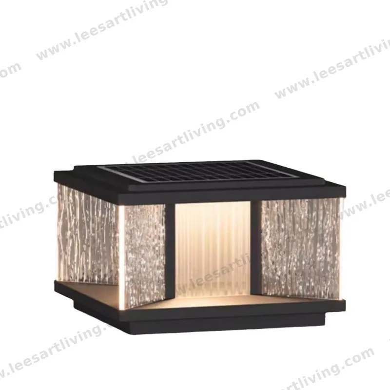 HJ-ZTD-901 European Classical High-grade Waterproof Outdoor Decorative Pillar Light,Fence Post Lamp Wall Gate for Garden Courtyard 