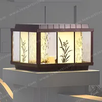 HJ-ZTD-159  European Classical High-grade Waterproof Outdoor Decorative Pillar Light,Fence Post Lamp Wall Gate for Garden Courtyard  