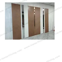 # 07765-2   Luxury Bedroom Set Upholstered Soft Wall Panel Background Interior Decoration Custom High Big Headboard Villa Bed