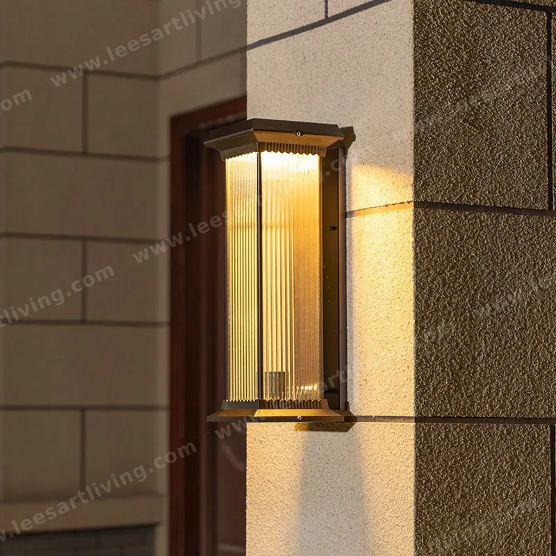 HJ-BD-109 Outdoor Wall Lamp Waterproof Lighting for Villa Garden Vintage Courtyard