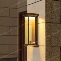 HJ-BD-109  Outdoor Wall Lamp Waterproof Lighting for Villa Garden Vintage Courtyard 