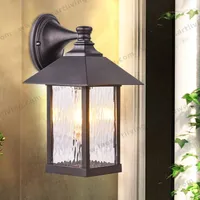  HJ-BD-168 Outdoor Wall Lamp Waterproof Lighting for Villa Garden Vintage Courtyard 