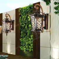 HJ-BD-142 Outdoor Wall Lamp Waterproof Lighting for Villa Garden Vintage Courtyard 