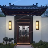 HJ-BD-164  Outdoor Wall Lamp Waterproof Lighting for Villa Garden Vintage Courtyard 