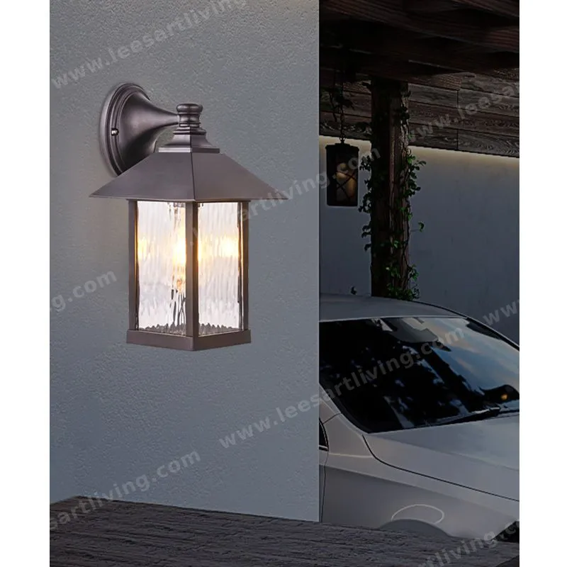 HJ-BD-168 Outdoor Wall Lamp Waterproof Lighting for Villa Garden Vintage Courtyard