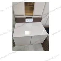 #251016  Luxury Bedroom Set Upholstered Soft Wall Panel Background Interior Decoration Custom High Big Headboard Villa Bed