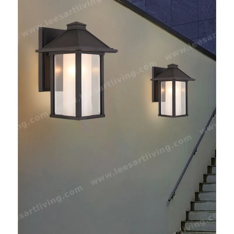 HJ-BD-168 Outdoor Wall Lamp Waterproof Lighting for Villa Garden Vintage Courtyard