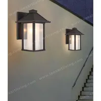   HJ-BD-168 Outdoor Wall Lamp Waterproof Lighting for Villa Garden Vintage Courtyard 