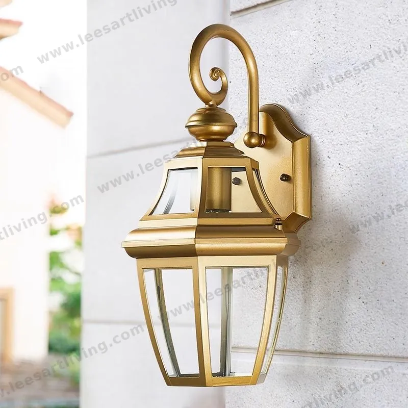 HJ-BD-191 Outdoor Wall Lamp Waterproof Lighting for Villa Garden Vintage Courtyard 