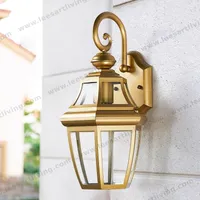 HJ-BD-191 Outdoor Wall Lamp Waterproof Lighting for Villa Garden Vintage Courtyard 