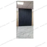 #07773 Luxury Bedroom Set Upholstered Soft Wall Panel Background Interior Decoration Custom High Big Headboard Villa Bed