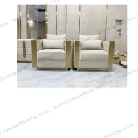 #07770  Luxury Bedroom Set Upholstered Soft Wall Panel Background Interior Decoration Custom High Big Headboard Villa Bed