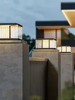 HJ-ZTD-901 European Classical High-grade Waterproof Outdoor Decorative Pillar Light,Fence Post Lamp Wall Gate for Garden Courtyard 