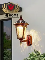 HJ-BD-155 Outdoor Wall Lamp Waterproof Lighting for Villa Garden Vintage Courtyard 