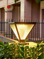 HJ-ZTD-179  European Classical High-grade Waterproof Outdoor Decorative Pillar Light,Fence Post Lamp Wall Gate for Garden Courtyard 