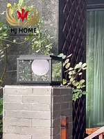 HJ-ZTD-902 European Classical High-grade Waterproof Outdoor Decorative Pillar Light,Fence Post Lamp Wall Gate for Garden Courtyard