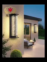 HJ-BD-155 Outdoor Wall Lamp Waterproof Lighting for Villa Garden Vintage Courtyard 