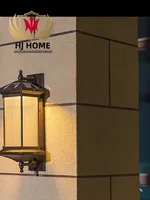 HJ-BD-109  Outdoor Wall Lamp Waterproof Lighting for Villa Garden Vintage Courtyard 