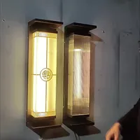 HJ-BD-164  Outdoor Wall Lamp Waterproof Lighting for Villa Garden Vintage Courtyard 