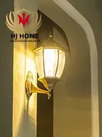 HJ-BD-191 Outdoor Wall Lamp Waterproof Lighting for Villa Garden Vintage Courtyard 